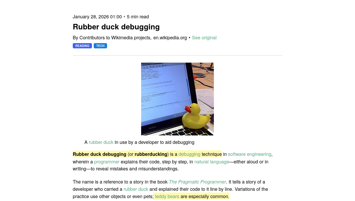 Highlights & exports